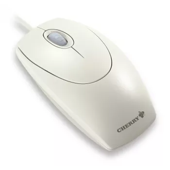 CHERRY WHEELMOUSE OPTICAL Laidinė pelė, šviesiai pilka, PS2/USB