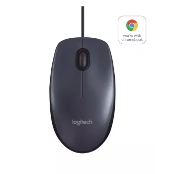 LOGITECH Pelė B100 - Optinė - Juoda