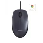 LOGITECH Pelė B100 - Optinė - Juoda