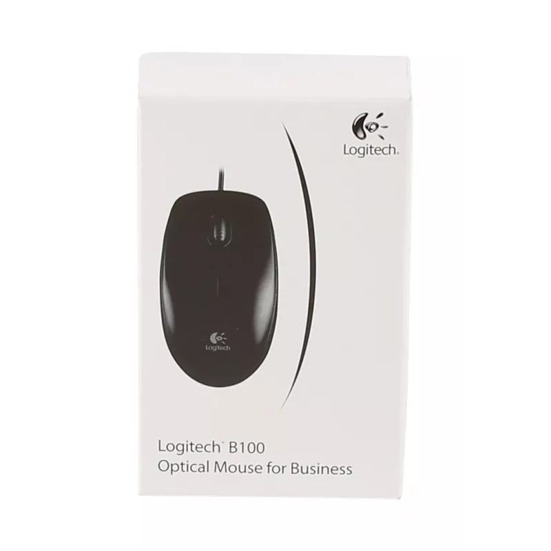 LOGITECH Pelė B100 - Optinė - Juoda