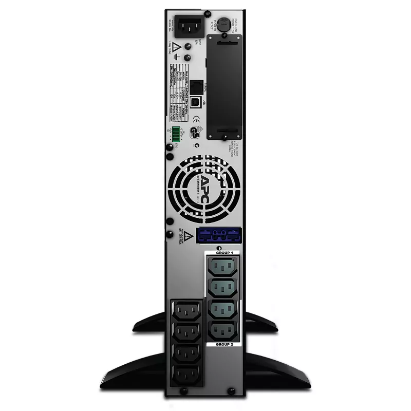 APC Smart-UPS X SMX1000I - 1000VA, 8x C13 išėjimai, USB, plečiamas veikimo laikas
