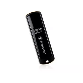 TRANSCEND JetFlash 700 128 GB USB atmintukas – USB 3.0 – juodas