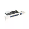 PCIe USB 3.0 plokštė LogiLink PC0057A