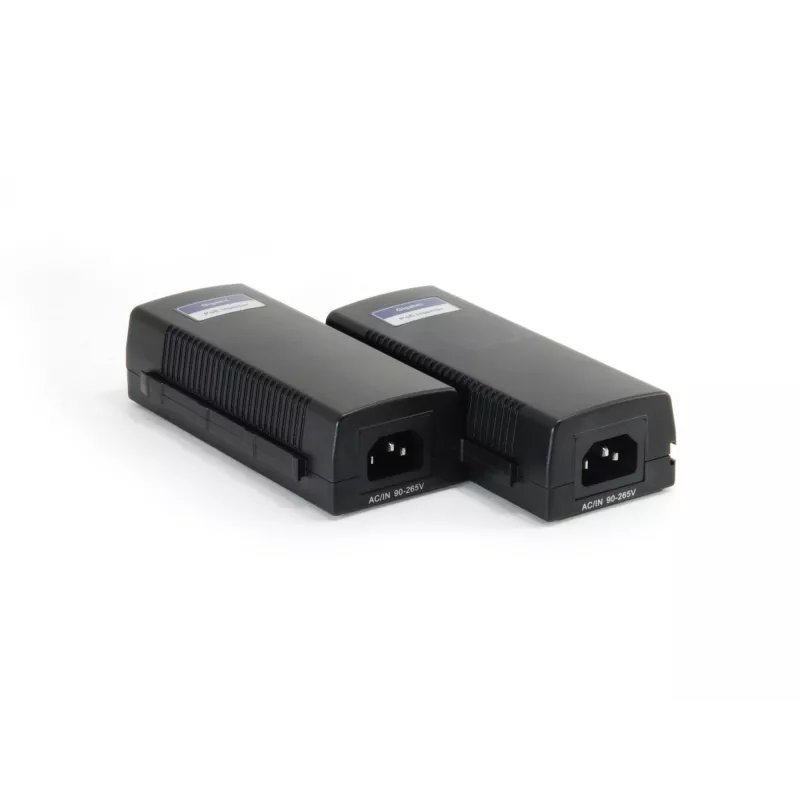 LevelOne POI-3000 gigabitinis PoE+ maitinimo injektorius, 30 W, juodas