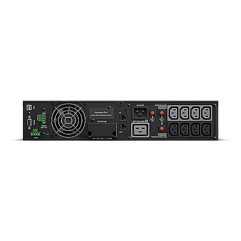 CyberPower OL3000ERTXL2U nepertraukiamo maitinimo šaltinis (UPS) Dvigubos konversijos (Online) 3 kVA 2700 W 9 AC lizdai
