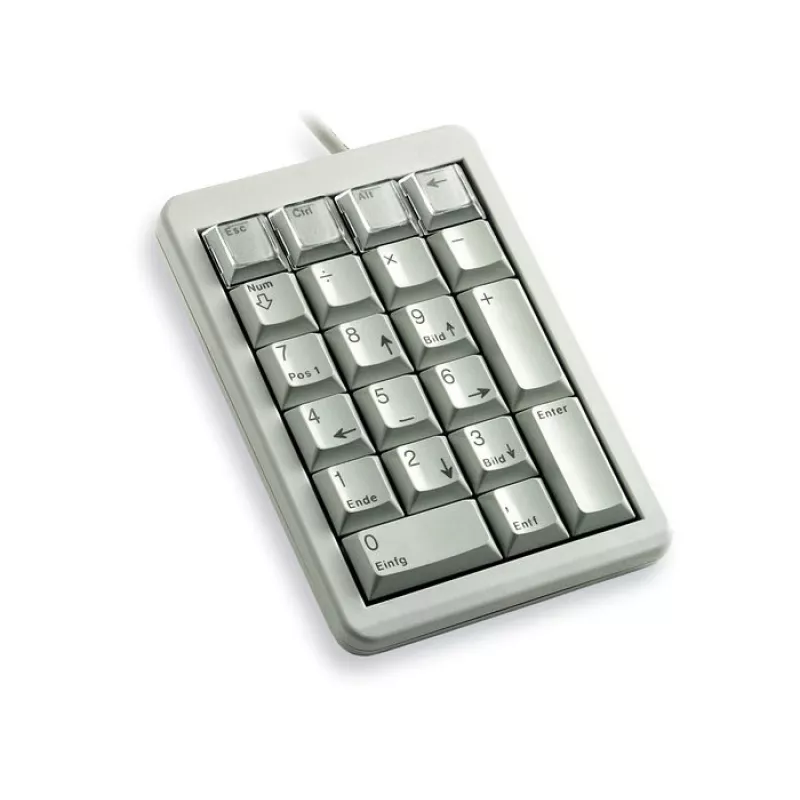 CHERRY G84-4700 skaitmeninis blokas nešiojamam/ staliniam kompiuteriui USB pilka