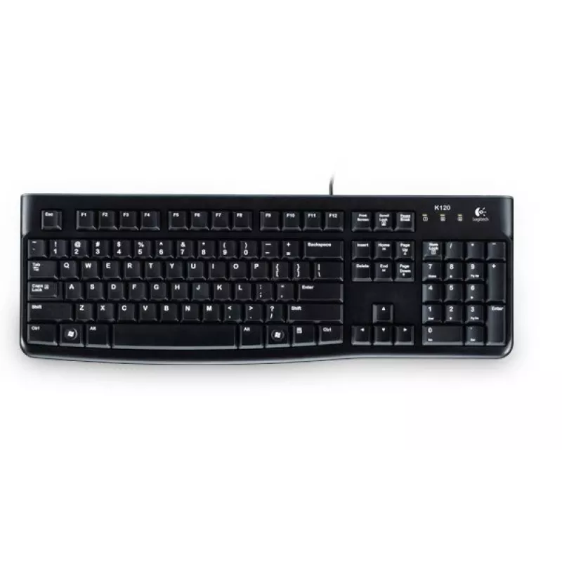 LOGITECH Klaviatūra K120 – Qwertzu Vokiška