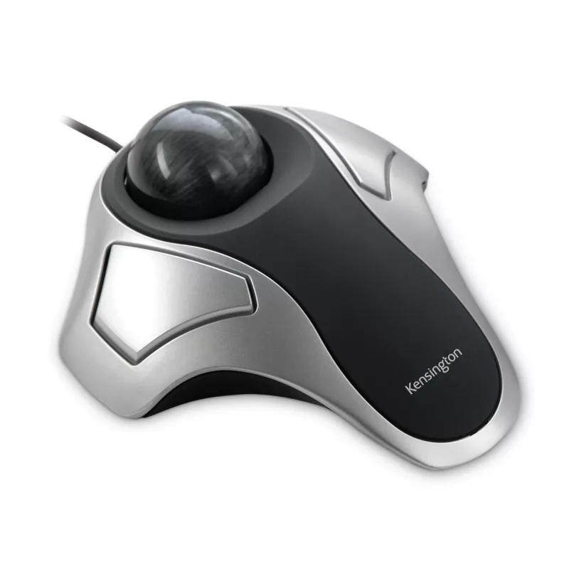 Kensington Orbit Optical Trackball, ambidekstrinis, optinis, USB Type-A, sidabrinis