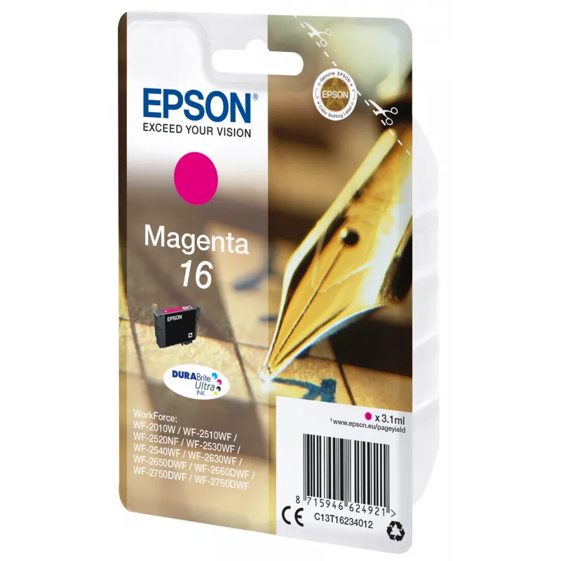 Epson rašalo kasetė DURABrite Ultra Ink, purpurinė, vienkartinė (16 ml)