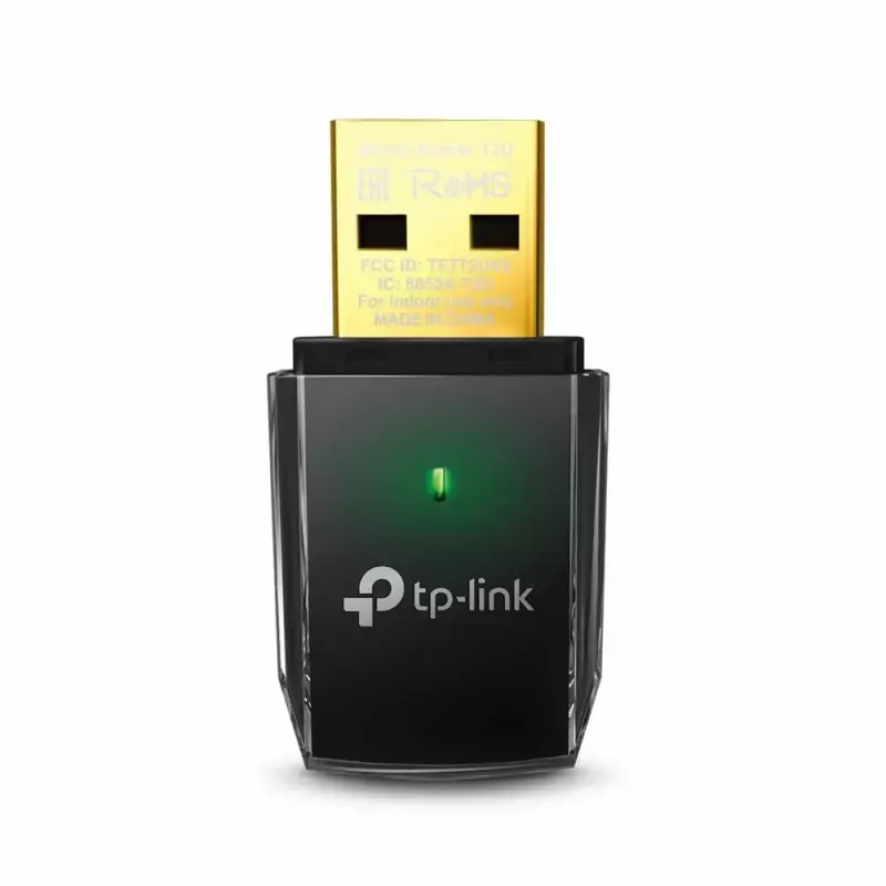 TP-Link Archer T2U AC600 belaidis dviejų juostų USB WiFi adapteris
