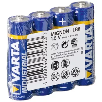 VARTA Batterie Industrial Pro Mignon AA LR6 (4 vnt. folijoje)