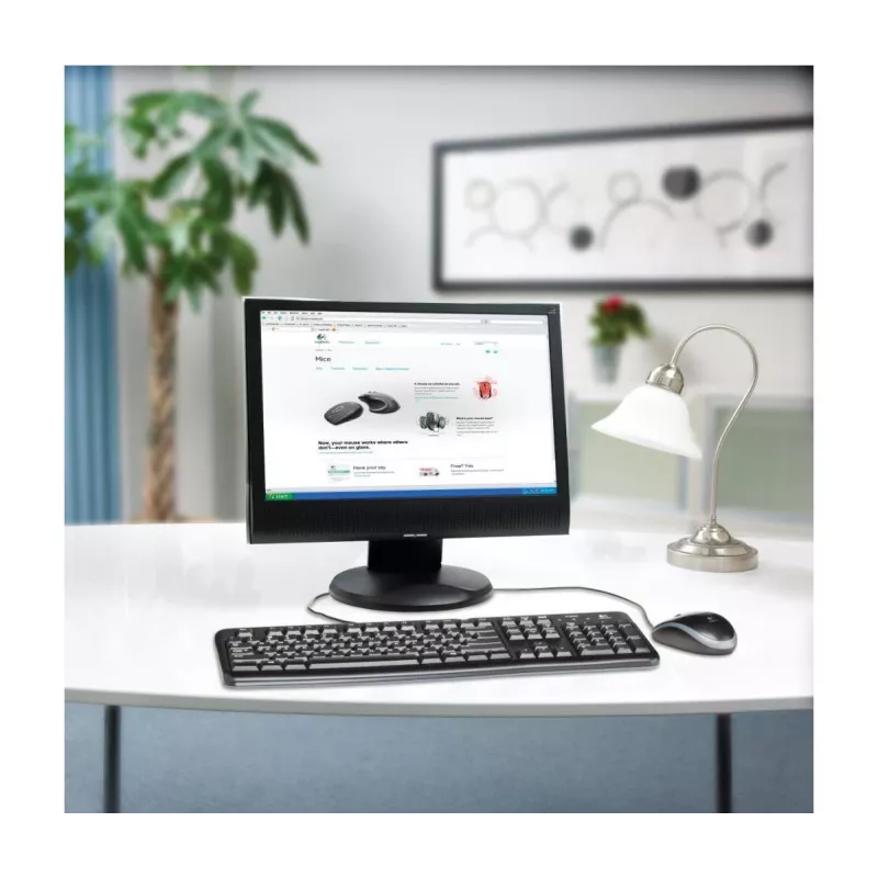 LOGITECH OEM klaviatūra K120 AZERTY prancūziška