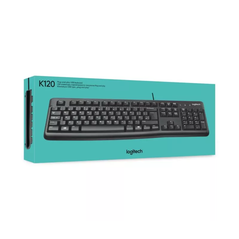 LOGITECH OEM klaviatūra K120 AZERTY prancūziška