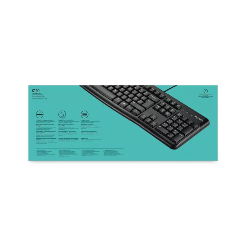 LOGITECH OEM klaviatūra K120 AZERTY prancūziška