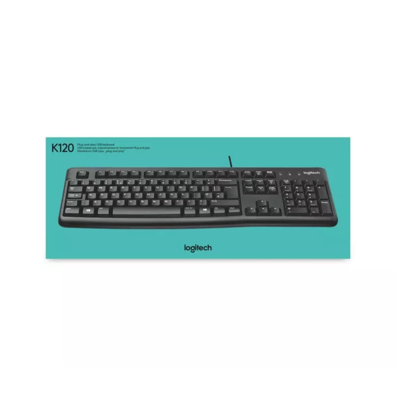 LOGITECH OEM klaviatūra K120 AZERTY prancūziška