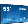 iiyama LH5560UHS-B2AG Skaitmeninės reklamos ekranas 138,7 cm (54,6 col.) LED Wi-Fi 500 cd/m² 4K Ultra HD Juodas Įmontuotas procesorius Android 11 24/7