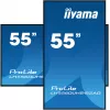 iiyama LH5560UHS-B2AG Skaitmeninės reklamos ekranas 138,7 cm (54,6 col.) LED Wi-Fi 500 cd/m² 4K Ultra HD Juodas Įmontuotas procesorius Android 11 24/7
