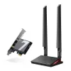 TP-Link Archer BE9300 Wi-Fi 7 Bluetooth 5.4 PCIe adapter, vidinis, belaidis, PCI Express, WLAN / Bluetooth, 9300 Mbit/s, juodas