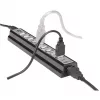 Manhattan USB-A 10 prievadų stalinis USB centras, 10x USB-A prievadai, 480 Mbps (USB 2.0), maitinimas per USB arba išoriniu maitinimo šaltiniu (neįtrauktas)