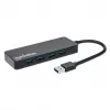 MANHATTAN USB-A 4 prievadų šakotuvas, 4x USB-A, 5 Gbps (USB 3.2 Gen1), juodas