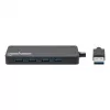MANHATTAN USB-A 4 prievadų šakotuvas, 4x USB-A, 5 Gbps (USB 3.2 Gen1), juodas