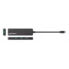Manhattan USB-C dokas / USB 3.2 Gen1 4 prievadų USB-A skirstytuvas, 5 Gbps, maitinamas iš USB (HB30CM4AB)