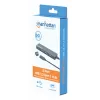 Manhattan USB-C dokas / USB 3.2 Gen1 4 prievadų USB-A skirstytuvas, 5 Gbps, maitinamas iš USB (HB30CM4AB)