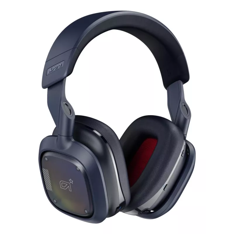 Logitech A30 tamsiai mėlynos žaidimų ausinės PlayStation, belaidės, Bluetooth