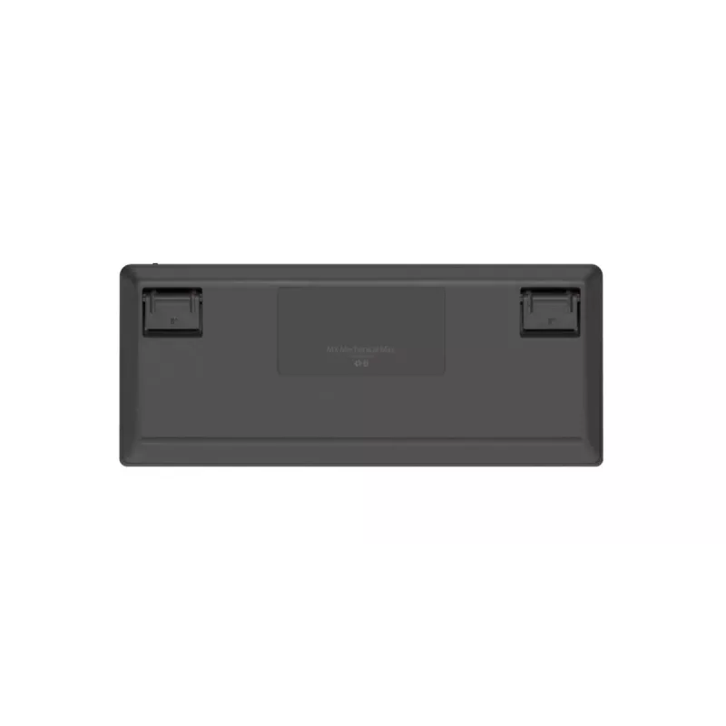 LOGITECH MX Mechanical Mini Minimalistinis belaidis apšviestas klaviatūra - grafitas, lietimui tylūs žemi profilio mechaniniai jungikliai, QWERTY danų/norvegų/švedų/suomių