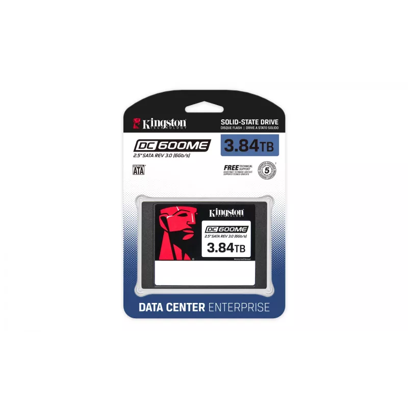 SSD diskas Kingston Technology 3,84 TB 2,5 colio SATA DC600ME