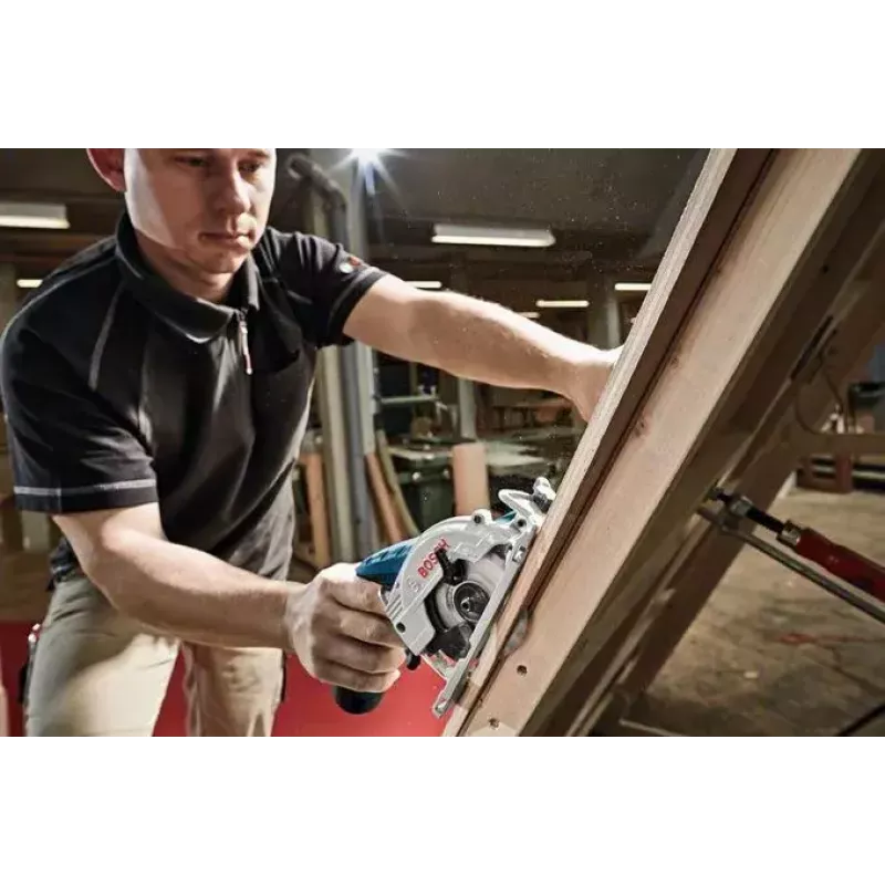 Bosch GKS 10.8 V-LI 85 mm juodas, mėlynas, metalinis 1400 RPM