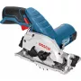 Bosch GKS 10.8 V-LI 85 mm juodas, mėlynas, metalinis 1400 RPM