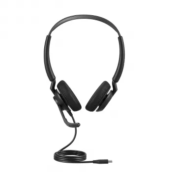 Jabra Engage 50 II - USB-C UC Stereo, laidinis, biurui/skambučių centrui, 65 g, ausinės, juodos