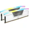 CORSAIR Vengeance RGB 32 GB (2x16 GB) DDR5 6000 MHz CL30 atminties rinkinys - balta