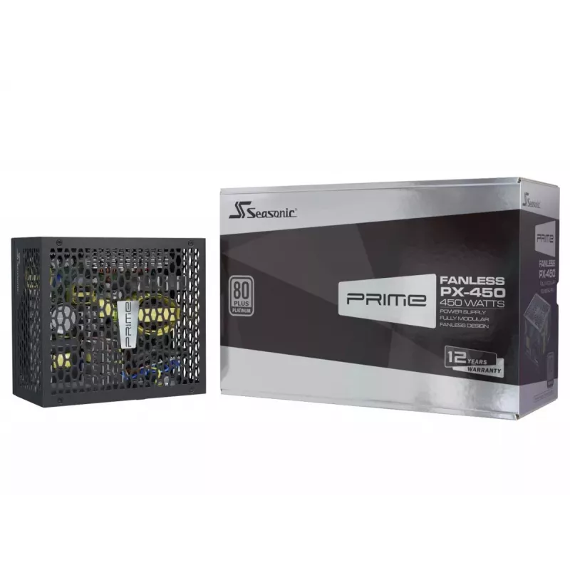 SEASONIC Prime Fanless Px maitinimo blokas 450 W 20+4 pin ATX