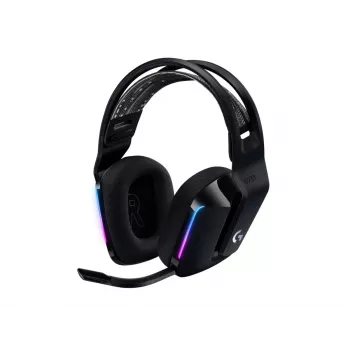 LOGITECH G733 Lightspeed belaidės RGB žaidimų ausinės, juodos