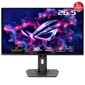 ASUS ROG Strix OLED XG27ACDNG monitorius 67,3 cm (26,5 colio) 2560 x 1440 Quad HD QD-OLED juodas