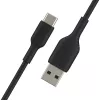 USB kabelis Belkin CAB001BT1MBK 1m USB A USB C juodas