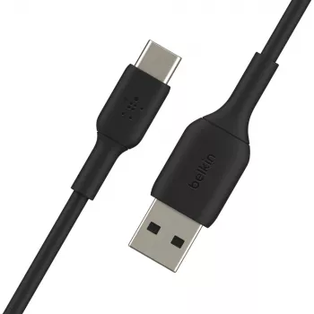 USB kabelis Belkin CAB001BT1MBK 1m USB A USB C juodas