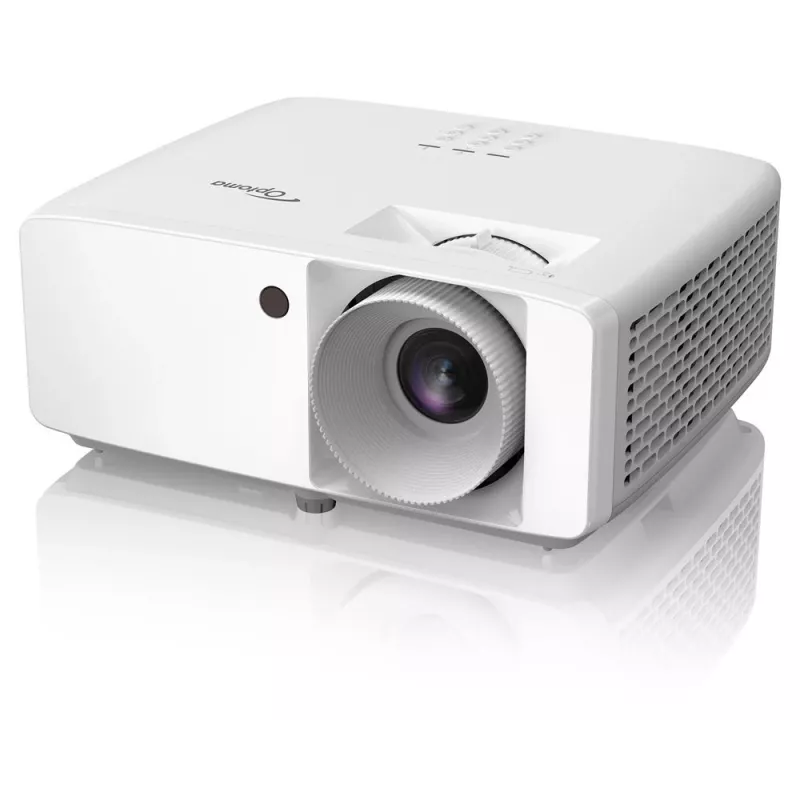 Projektorius OPTOMA ZH400 DLP 1080p 4000 ANSI liumenų Lazerinis, 16:9, 1.48–1.62:1 metimo santykis, 1,1× priartinimas, 15 W garsiakalbis, HDMI 2.0 (2x)