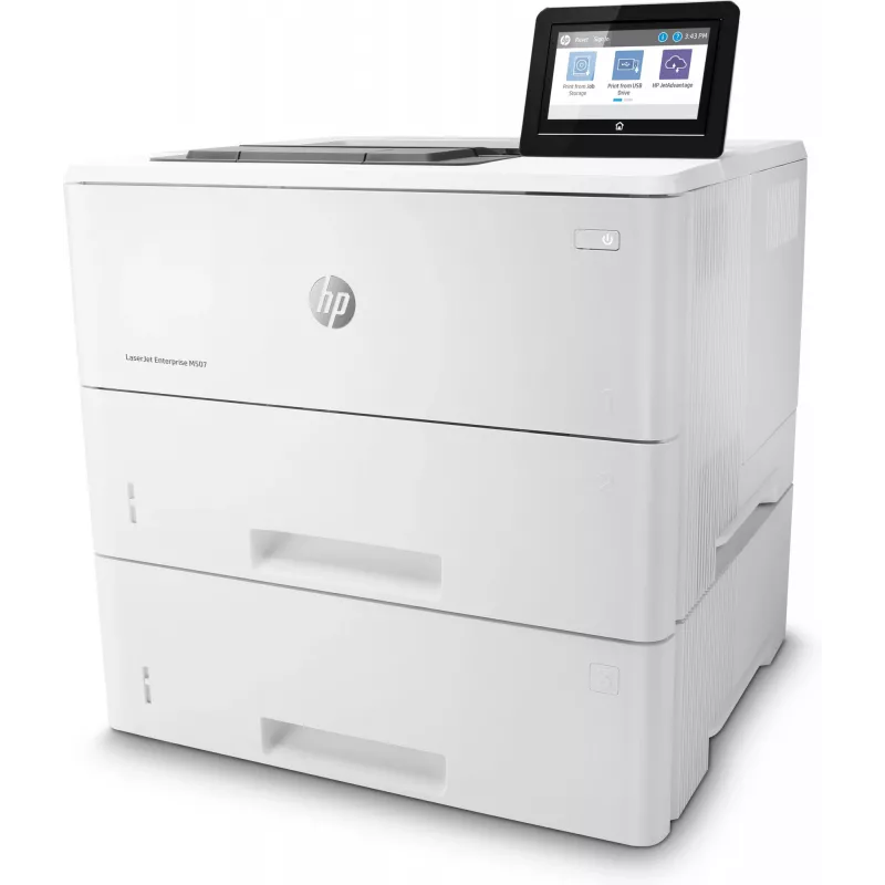 HP LaserJet Enterprise M507x, lazerinis, 1200 x 1200 DPI, A4, 43 ppm, dvipusis spausdinimas, paruoštas tinklui