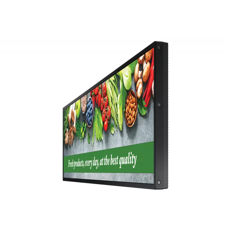 Samsung SH37C panoraminis dizainas 94 cm (37 colių) LCD Wi-Fi 700 cd/m² Juoda Tizen 7.0 24/7