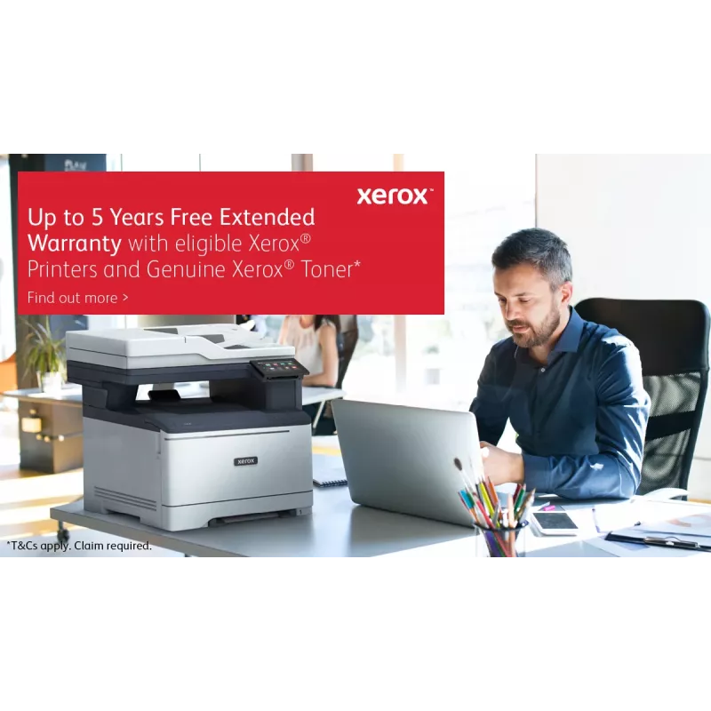 Xerox B310 A4 40ppm belaidis spausdintuvas su dvipuse spauda, PS3 PCL5e/6, 2 padėklai, 350 lapų talpa