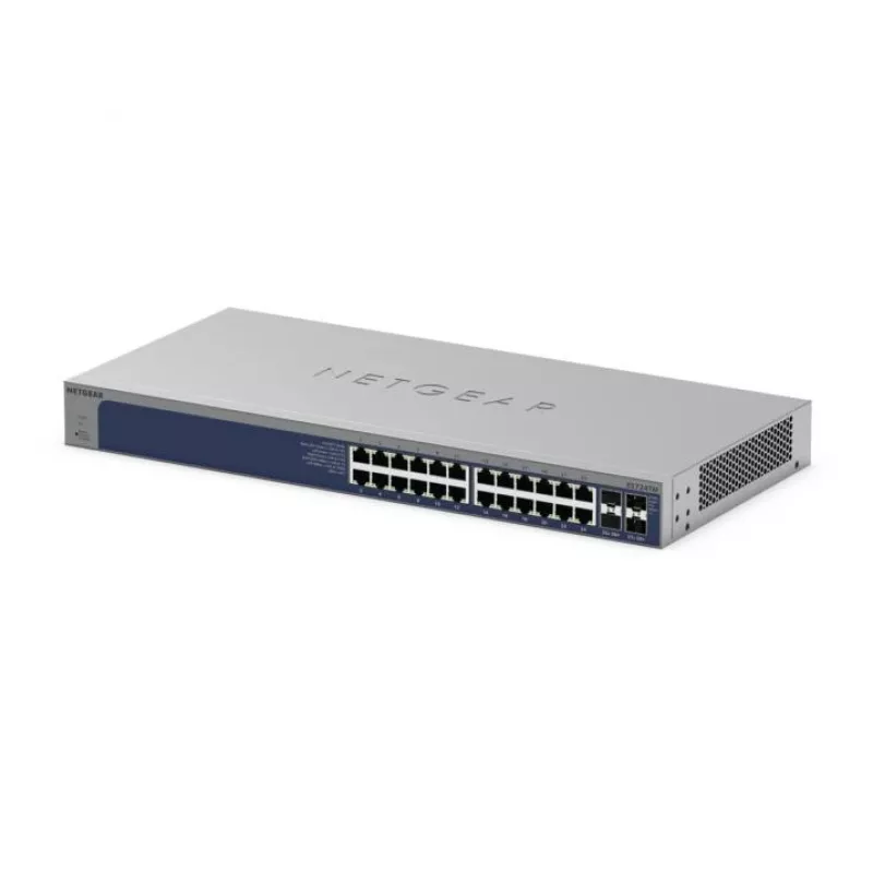 NETGEAR XS724TM Valdomas L2/L3/L4 jungiklis pilka spalva