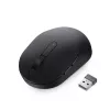 DELL Pro Plus Compact Mouse – MS5120W – Juoda, Ambidextrinė, Optinė, RF belaidis + Bluetooth, 1600 DPI