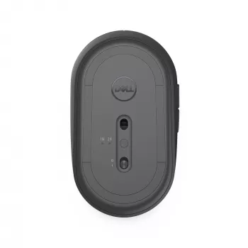 DELL Pro Plus Compact Mouse - MS5120W - Titan Gray, ambidextrinė, optinė, RF belaidis + Bluetooth, 1600 DPI, pilka, titano