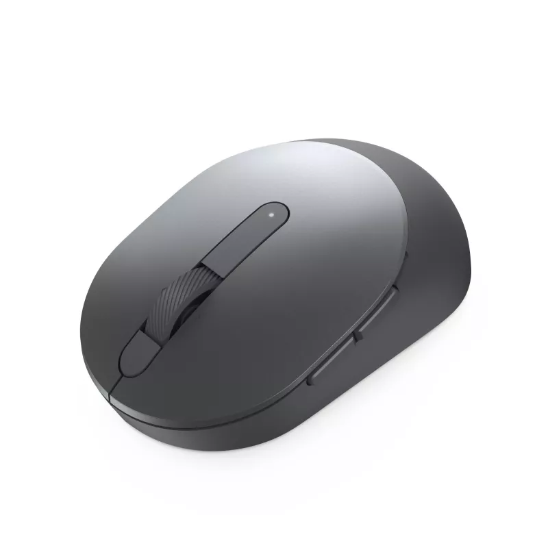 DELL Pro Plus Compact Mouse - MS5120W - Titan Gray, ambidextrinė, optinė, RF belaidis + Bluetooth, 1600 DPI, pilka, titano