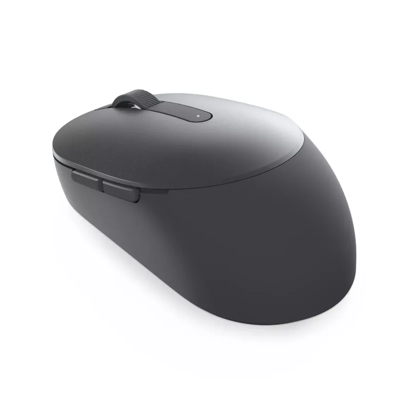 DELL Pro Plus Compact Mouse - MS5120W - Titan Gray, ambidextrinė, optinė, RF belaidis + Bluetooth, 1600 DPI, pilka, titano