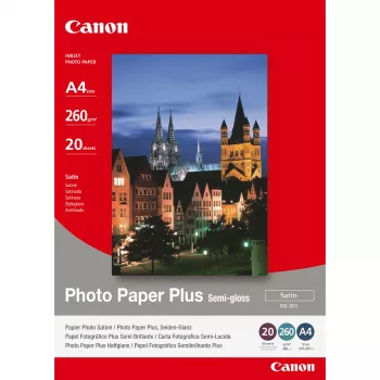 Canon SG-201 Pusiau Blizgus Fotopopierius Plus A4 - 20 lapų