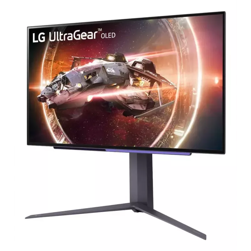 LG 27GS95QX-B monitor 67,3 cm (26,5 colio) 2560 x 1440 pikselių Quad HD OLED juodas